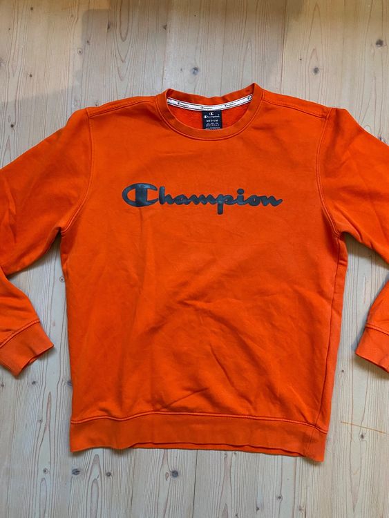 Pull champion homme orange new arrivals