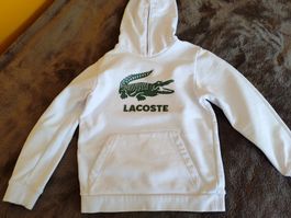 Lacoste Hoodie weiss Kinder