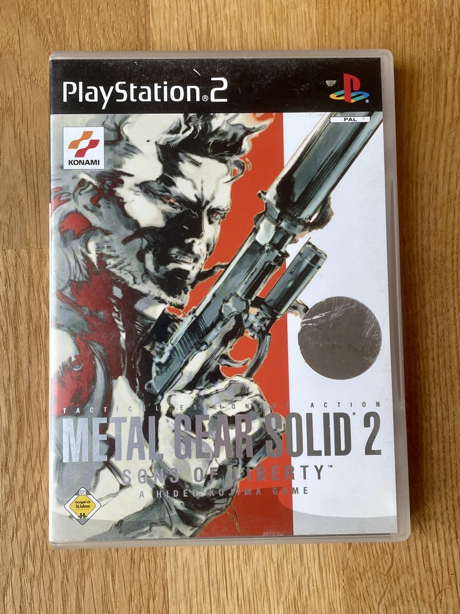 Sony Spiele: Metal Gear Solid 2 Sons of Liberty PS2 – Gebraucht aus Basel von ece2108