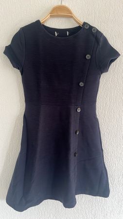 Mädchen Kleid  dunkelblau,ca 140,  neuwertig