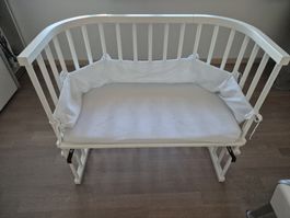 Babybay Beistellbett weiss