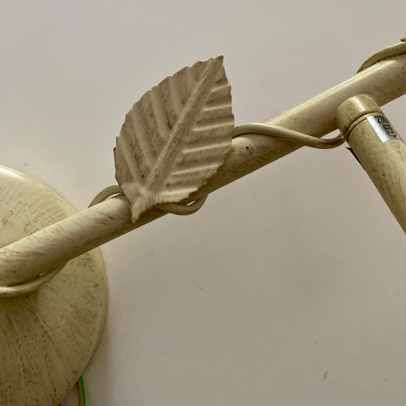Lampadari & plafoniere: Antike Wandlampe mit Blumenmuster - Florentiner Stil – Usato da Krauchthal venduto da SamsPuce 6