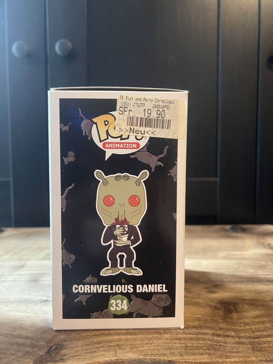 Funko Statuette: Funko Pop! Rick and Morty Cornvelious Daniel #334  – Usato da St. Gallen venduto da Nino1111 3