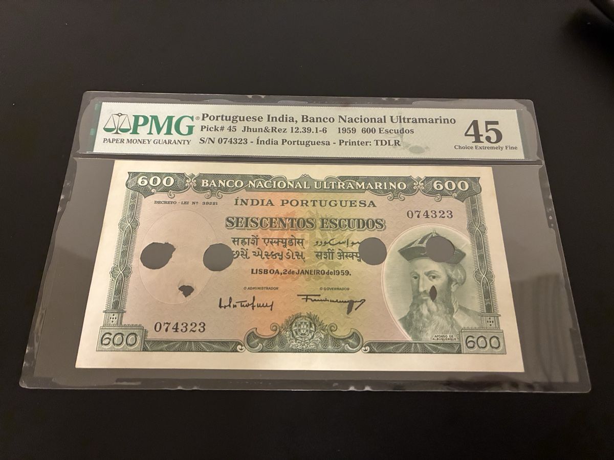 Billets de banque: 600$00 1959 selten – D'occasion à Dällikon par Woldbanknoten