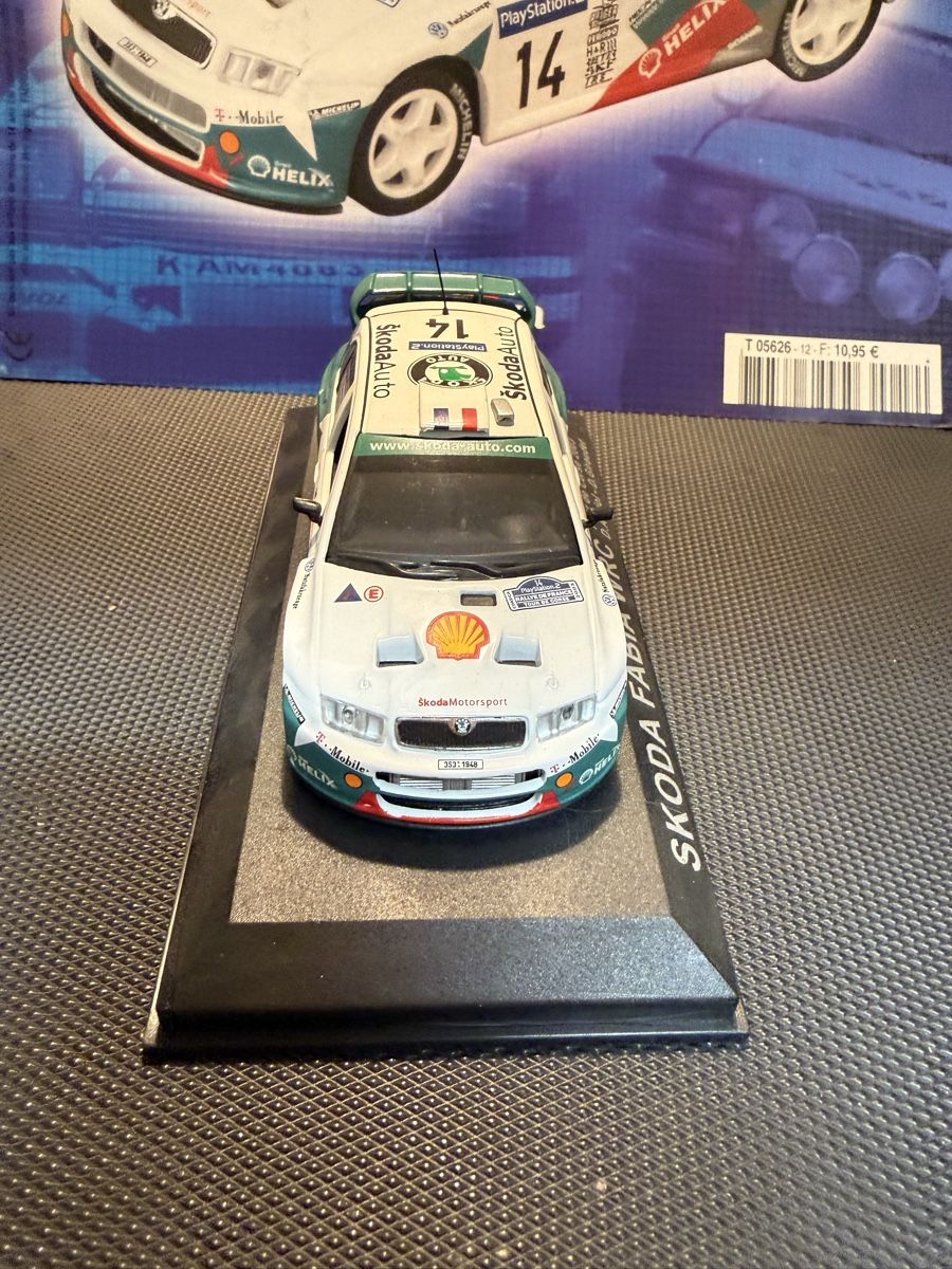 Skoda Modellini d'auto: Skoda fabia WRC 2003.  1/43 – Usato da Versoix venduto da Jeannot57 2