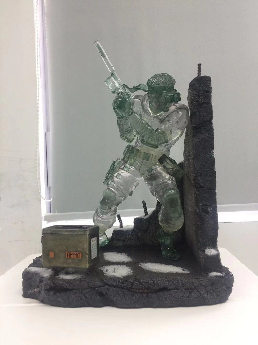 Statuette: First 4 Figures Snake Stealth Camouflage – Nuovo e nell'imballaggio originale da Cugy VD venduto da Twinsen93