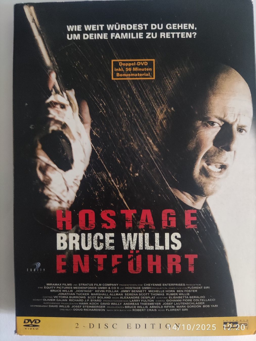 Alle DVDs: Hostage - Entführt (2 DVDs) – Gebraucht aus Basel von Alacant