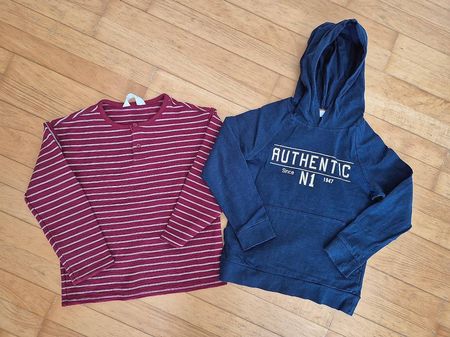 2 dünne Pullover 122/128 H&M