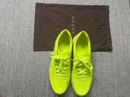 Gucci Sneakers aus Leder - Gr. 11.5