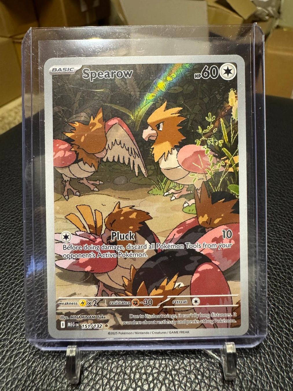 Pokémon Carte collezionabili: Spearow | Illustration Rare | MEG 151/132 | EN – Usato da Spreitenbach venduto da Snacky96