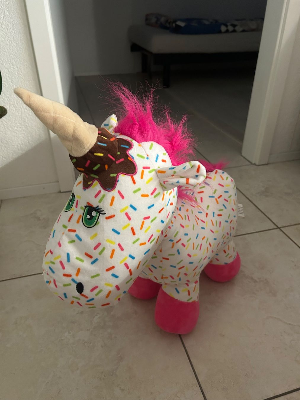 Spielzeuge: Einhorn Eiscreme Kuscheltier Gross – Neu (gemäss Beschreibung) aus Wabern von belka72