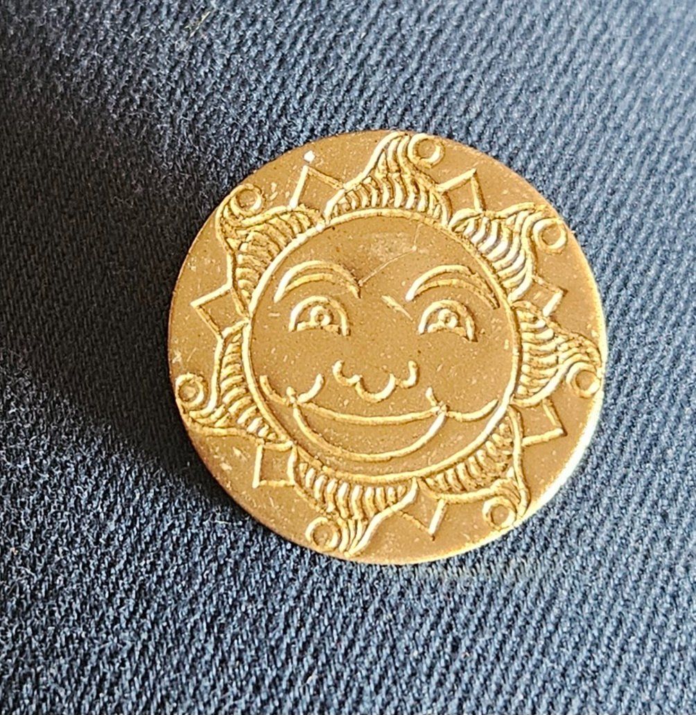 Spille & Fermagli: Ansteckbrosche,  Sonne – Usato da Uster venduto da Sonnenblume212 2