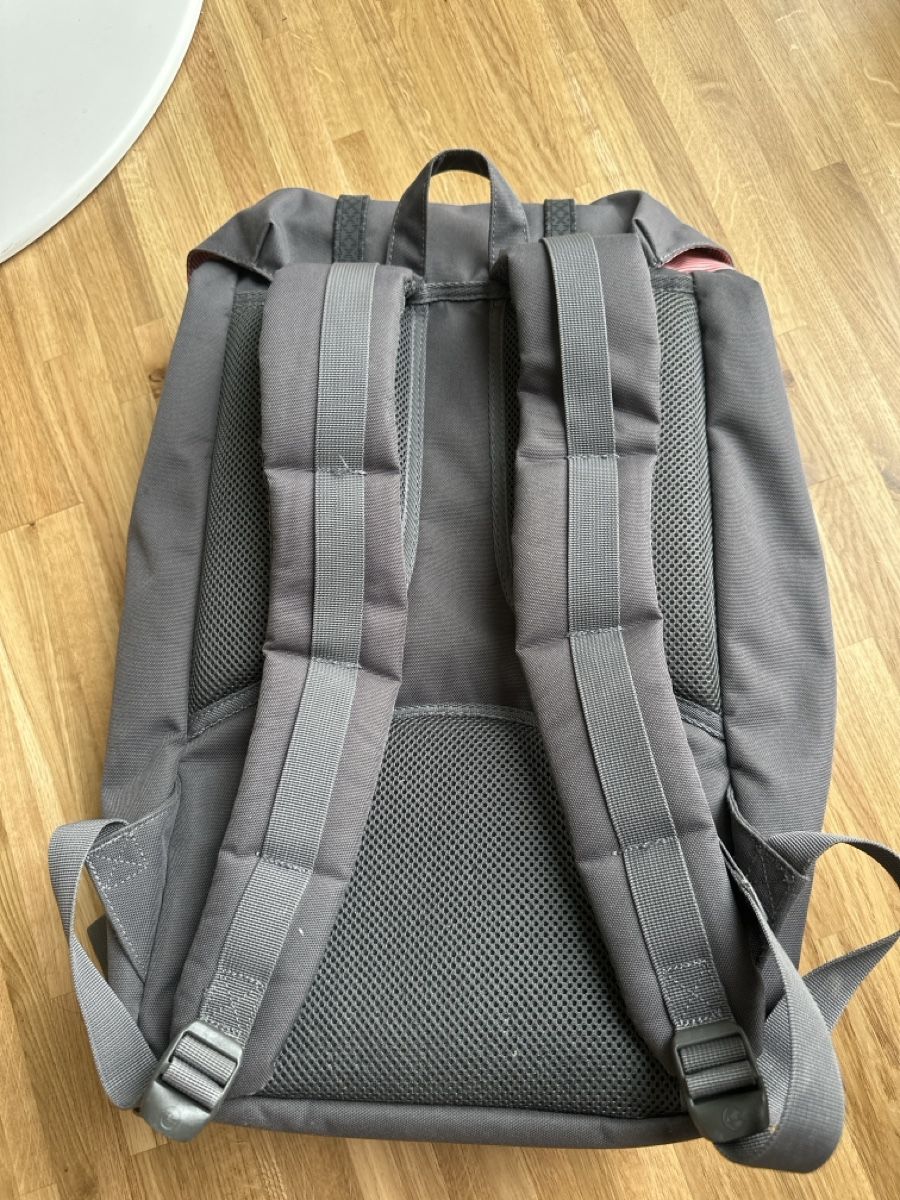 Herschel Zaini: Herschel Rucksack grau mit Laptopfach – Usato da Dübendorf venduto da nin_pw2s 2