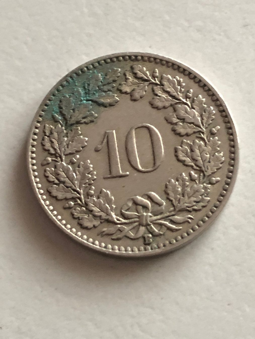 Alle Münzen: 10 Rp. 1925 – Gebraucht aus Schötz von Odpa 1