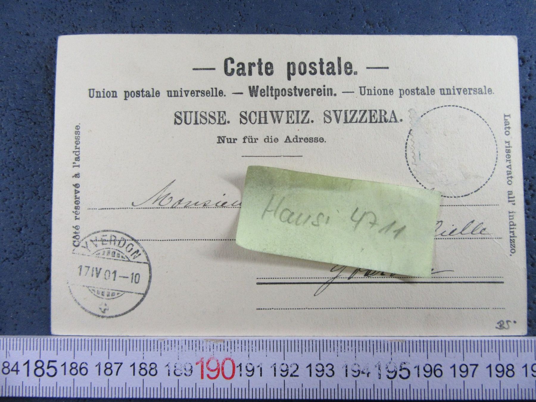 Ansichtskarten: BASEL 1901 ELEFANTENHAUS BELEBT AK-BS – Gebraucht aus Ettingen von Hausi4711 2