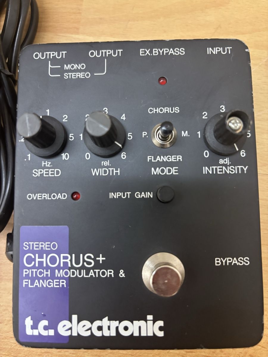 Instruments de musique: T.C. Electronic Stereo Chorus+ Pitch Modulator Flanger Effek – D'occasion à bern par mj220375 6