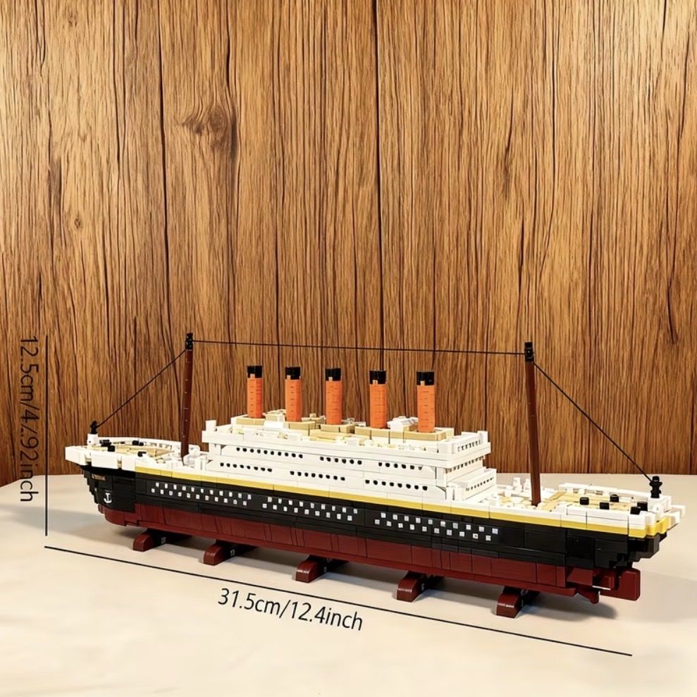 Kit di modellismo & Modellini statici: Titanic 1005 Teile wie Lego – Nuovo e nell'imballaggio originale da Sumiswald venduto da Tigger81 1