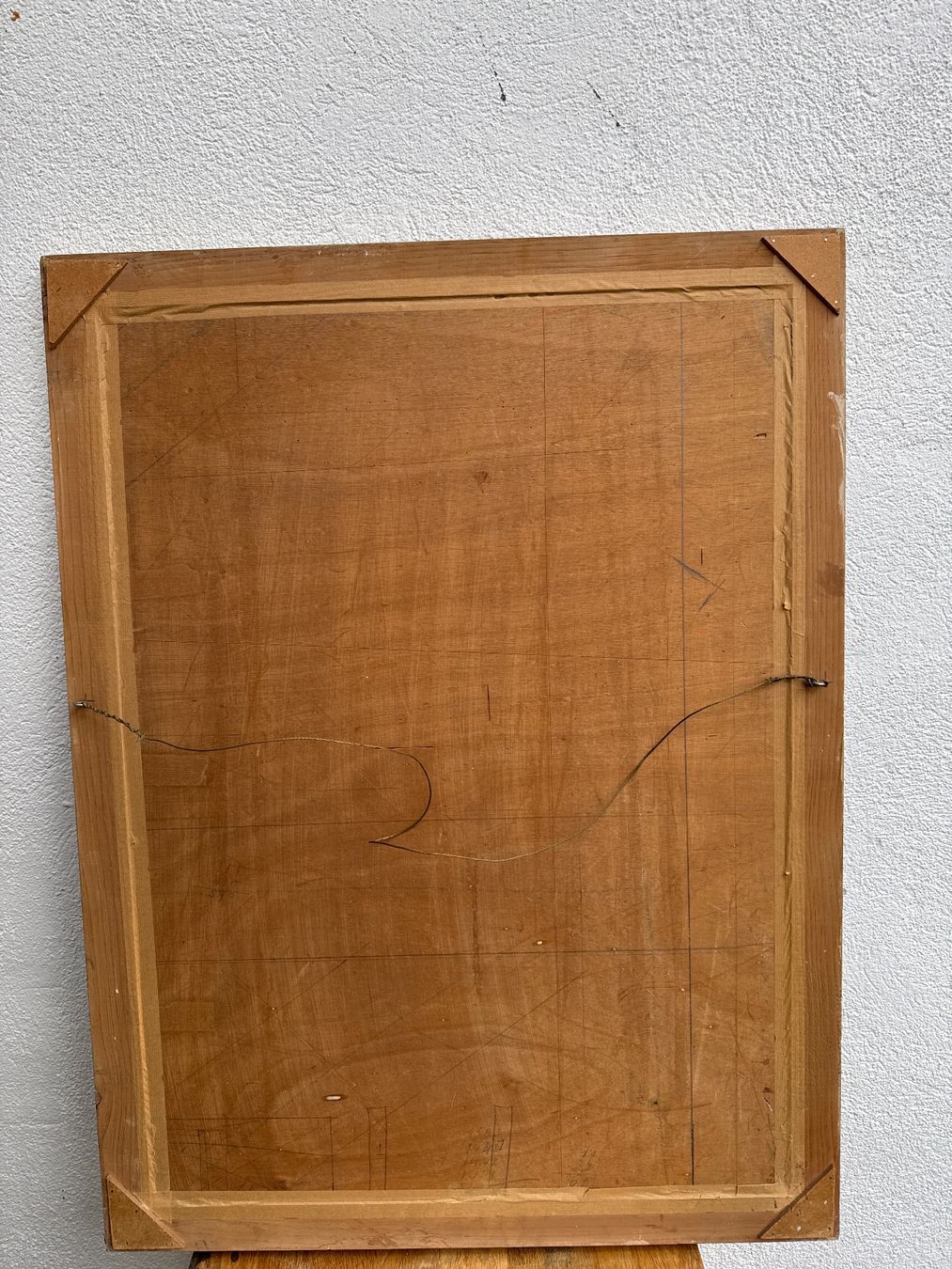 Dipinti: Tableau peint sur bois représentant une scène champêtre – Usato da Erde venduto da CBarts 3