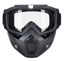 Integrierte Maske Schutzbrille -Augenschutz + Gesichtsschutz