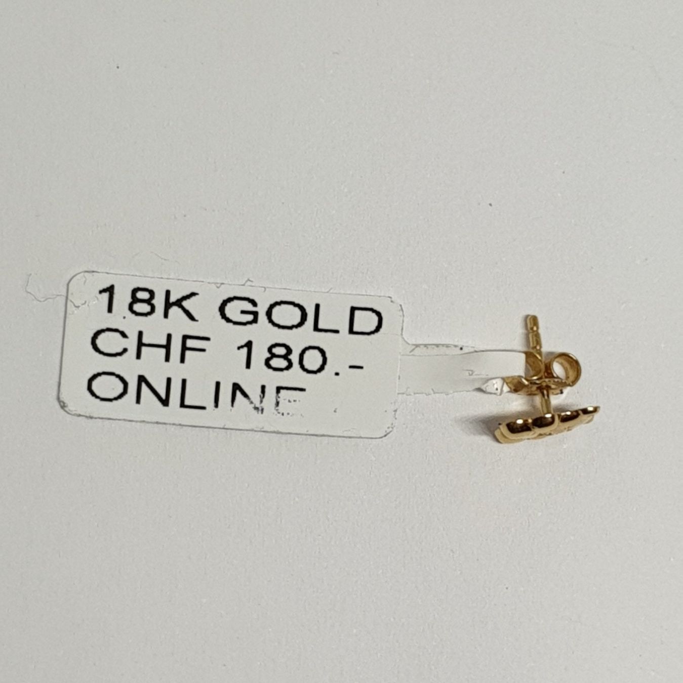 Orecchini pendenti & Orecchini a lobo: Echt 18K Gold - Teddy Ohrstecker – Usato da Luzern venduto da luzerngoldhaus 2