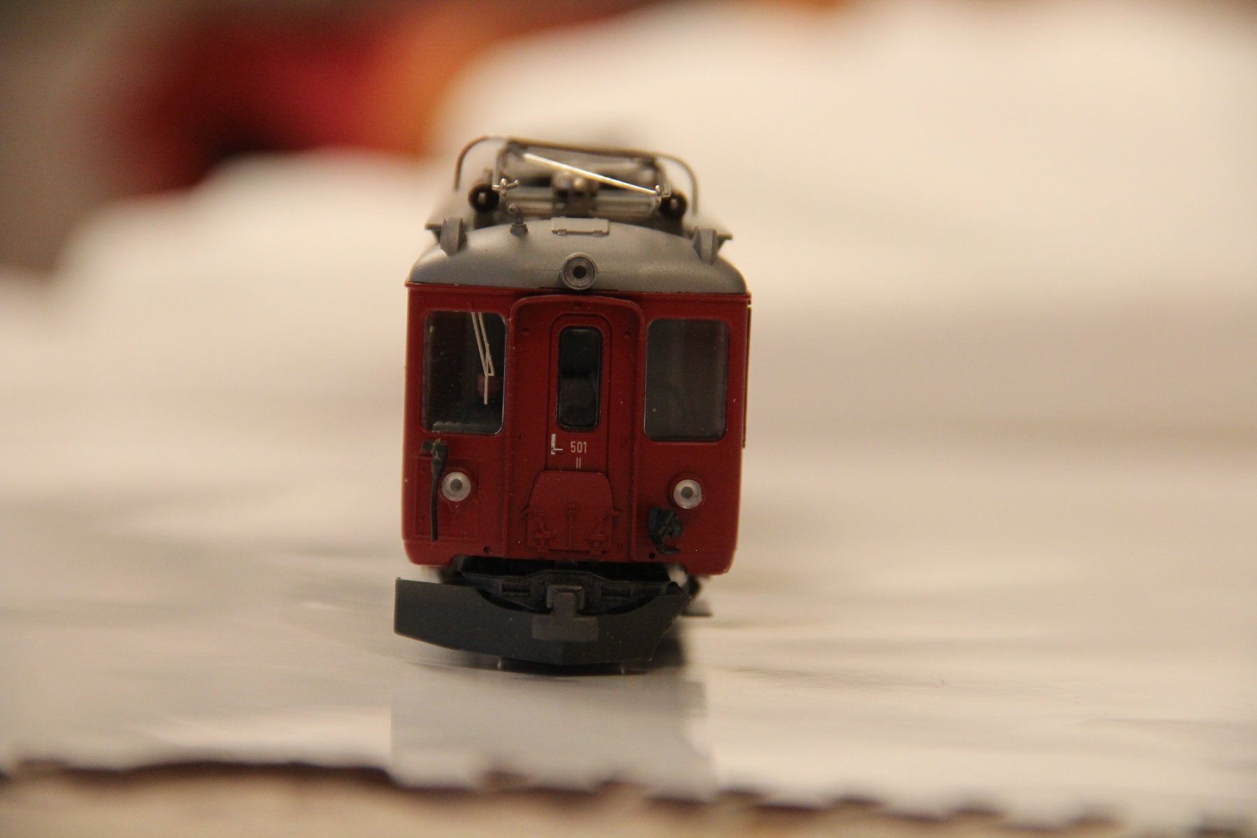 Bemo Modelleisenbahnen: Triebwagen RhB – Gebraucht aus Speicher von  3
