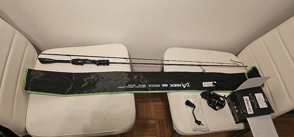 Canne da pesca: Ultralight Angelrute mit rolle set 29 – Usato da Utzenstorf venduto da Dac_mk