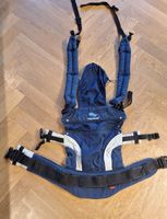 Manduca Babytrage (3.5 - 20kg)  blau mit Kapuze gebraucht