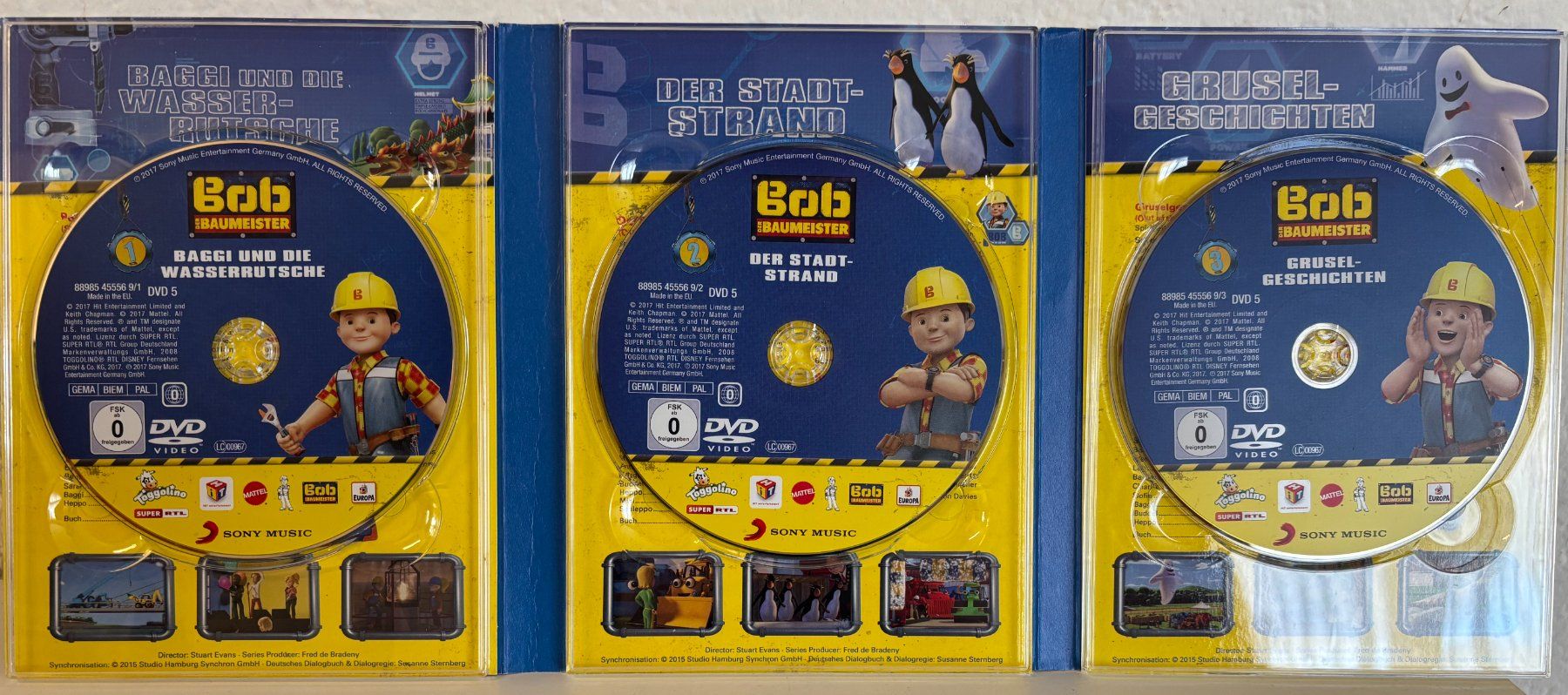 Tutti i DVDs: Bob der Baumeister DVDs – Usato da Zürich venduto da IlkaK 1