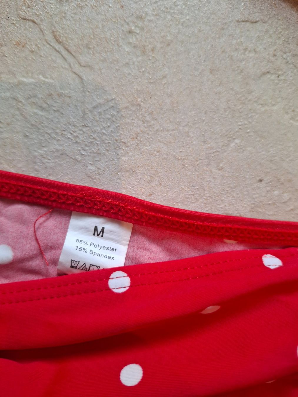 Costumi da bagno & Bikini: Bikini Gr. M, rot mit weissen Punkten – Nuovo (secondo la descrizione) da Wenslingen venduto da kasjupeia 5