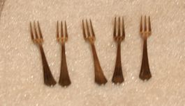 5 Dessertgabeln