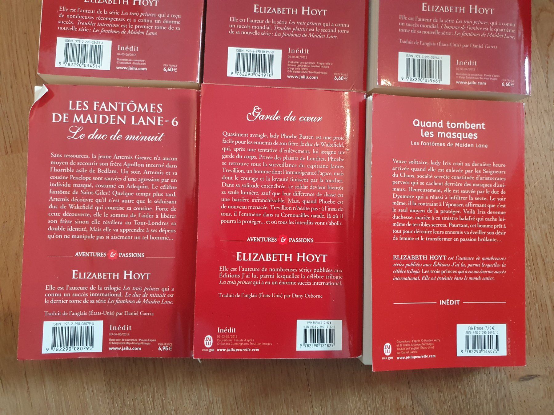 Libri: 9 romans d' Elizabeth Hoyt – Usato da Oftringen venduto da papillon075 3