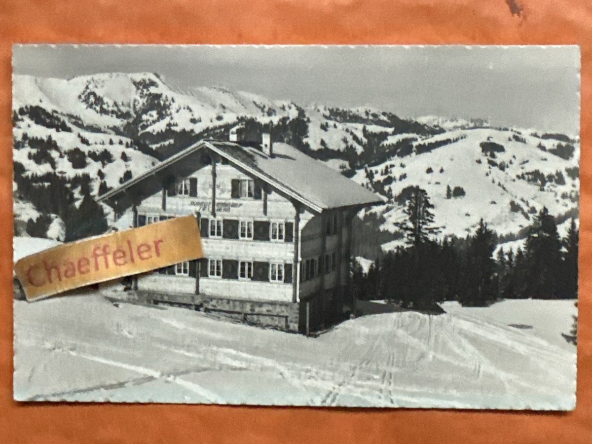 Cartoline postali: Alte Ansichtskarte, Saanenmöser, 1933, Winter – Usato da Zürich venduto da Chaeffeler