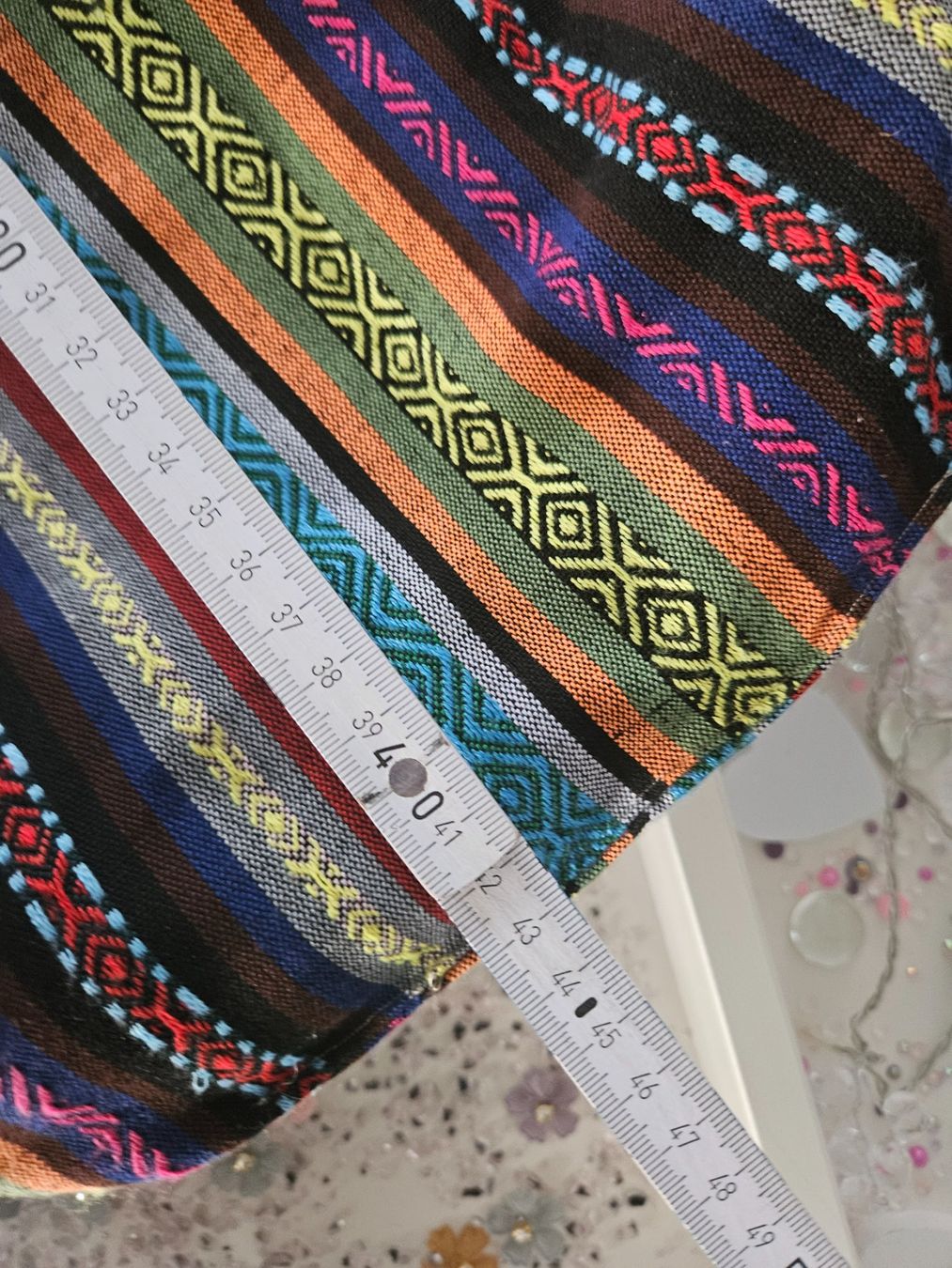 Borse & Zaini: Handgemachte kinder Stofftasche bunt gemustert – Usato da Unterägeri venduto da Sleepbear 2