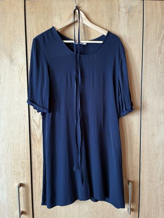 Kleid dunkelblau, Grösse S, American Vintage