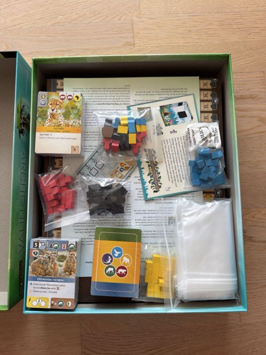 Giochi: Brettspiel Arche Nova, Inhalt noch verpackt – Nuovo e nell'imballaggio originale da Liestal venduto da elaraffaela 1