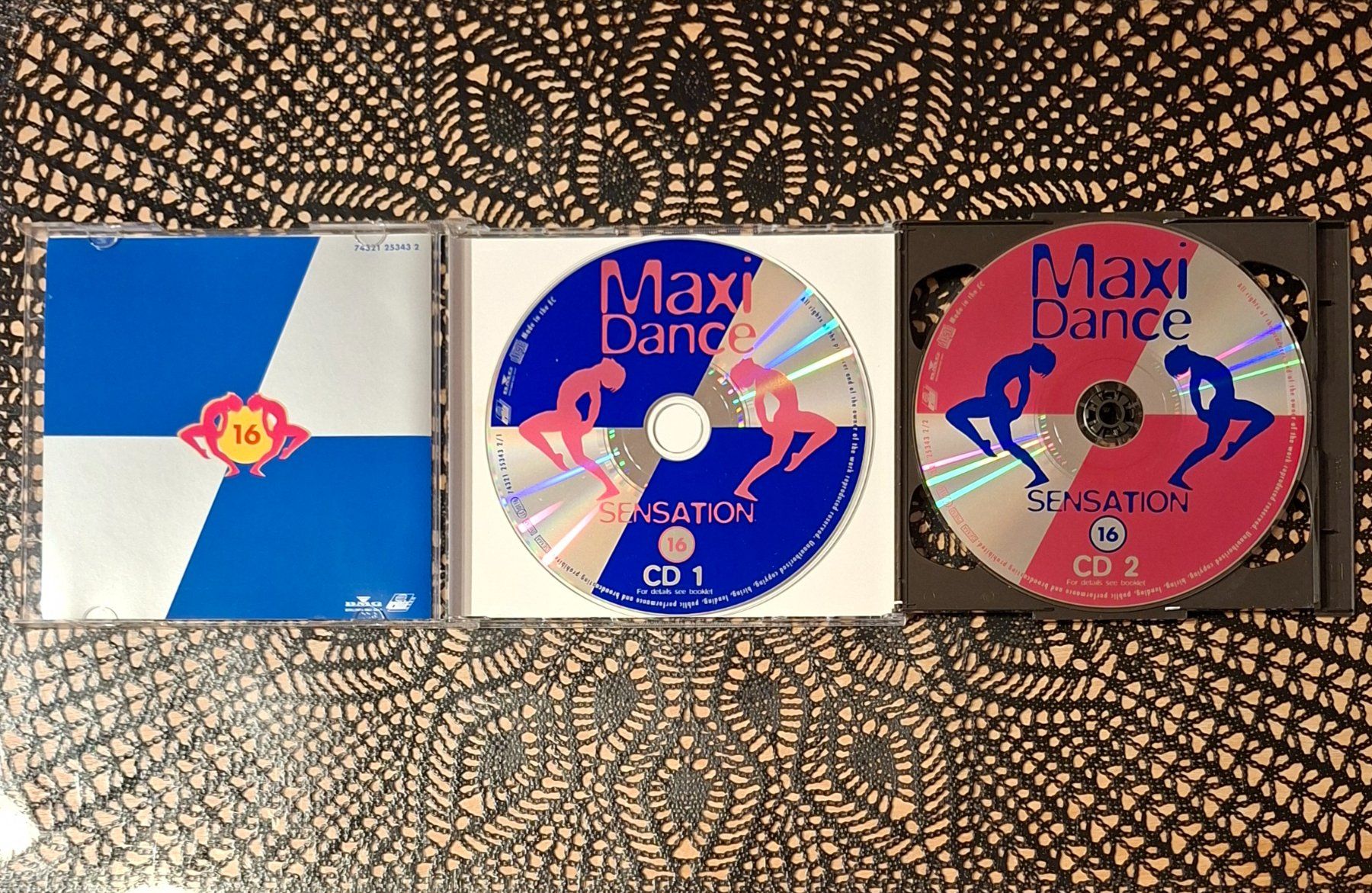 CD: Maxi Dance Sensation 16, 2CD Hit Compilation Sampler 1995 – Usato da Schönenberg TG venduto da breiti12 2