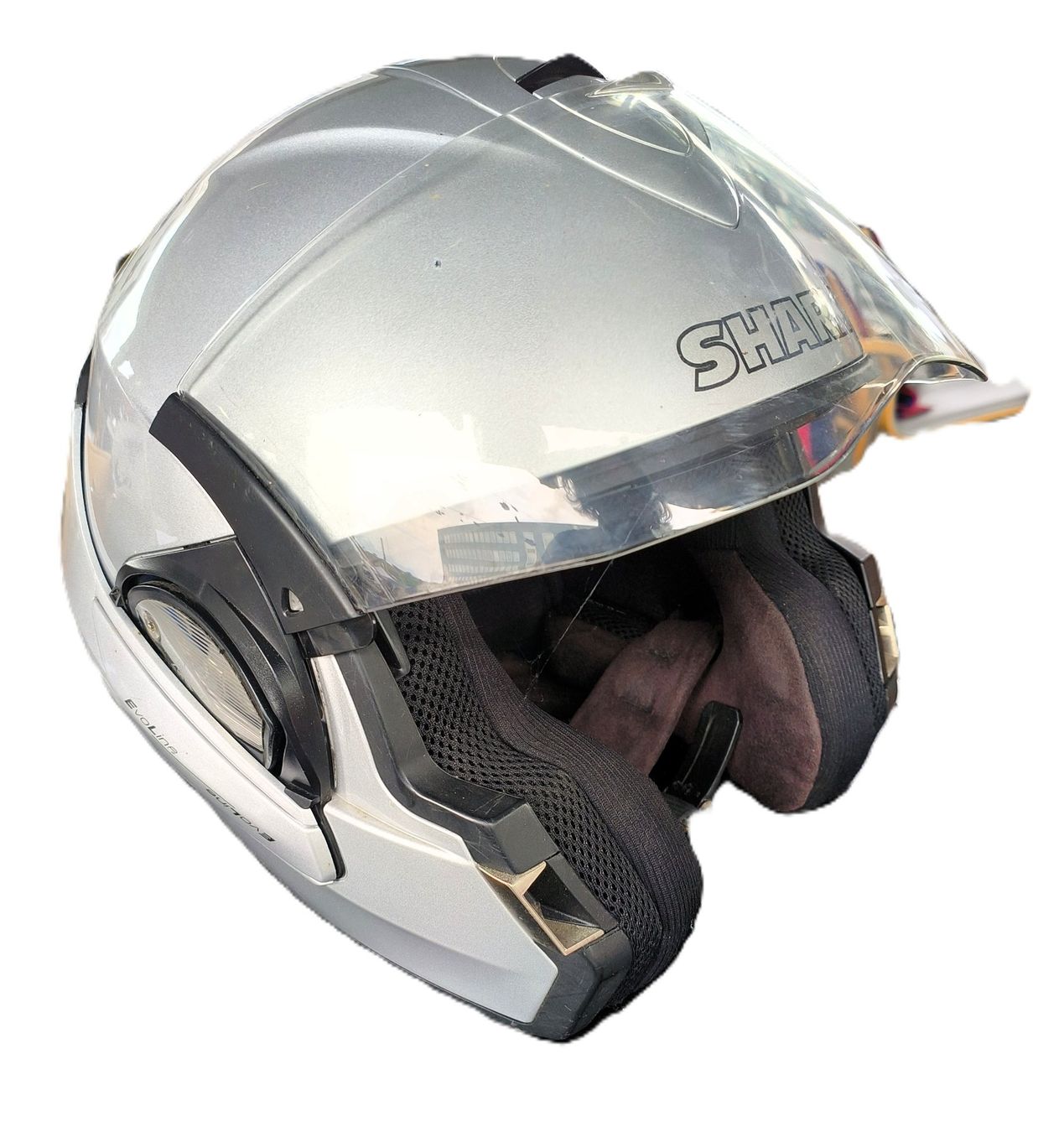 Helme & Visiere: Motorradhelm SHARK Evoline 2 - Grösse "S" - selten benutzt – Gebraucht aus Bern von Fair.Kauf