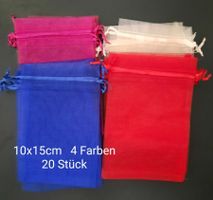 Schmuckbeutel Organza 10x15     20 Stück