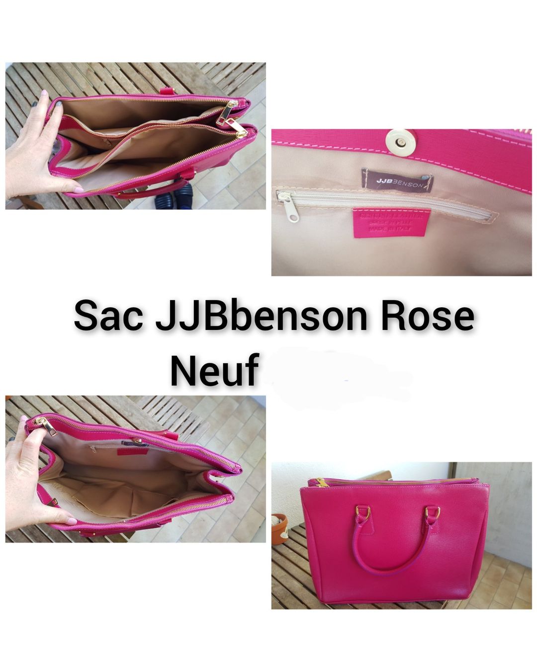 Taschen für Damen: Sac JJBenson rose fuchsia – Neu (gemäss Beschreibung) aus MARTIGNY von pinkforever1984