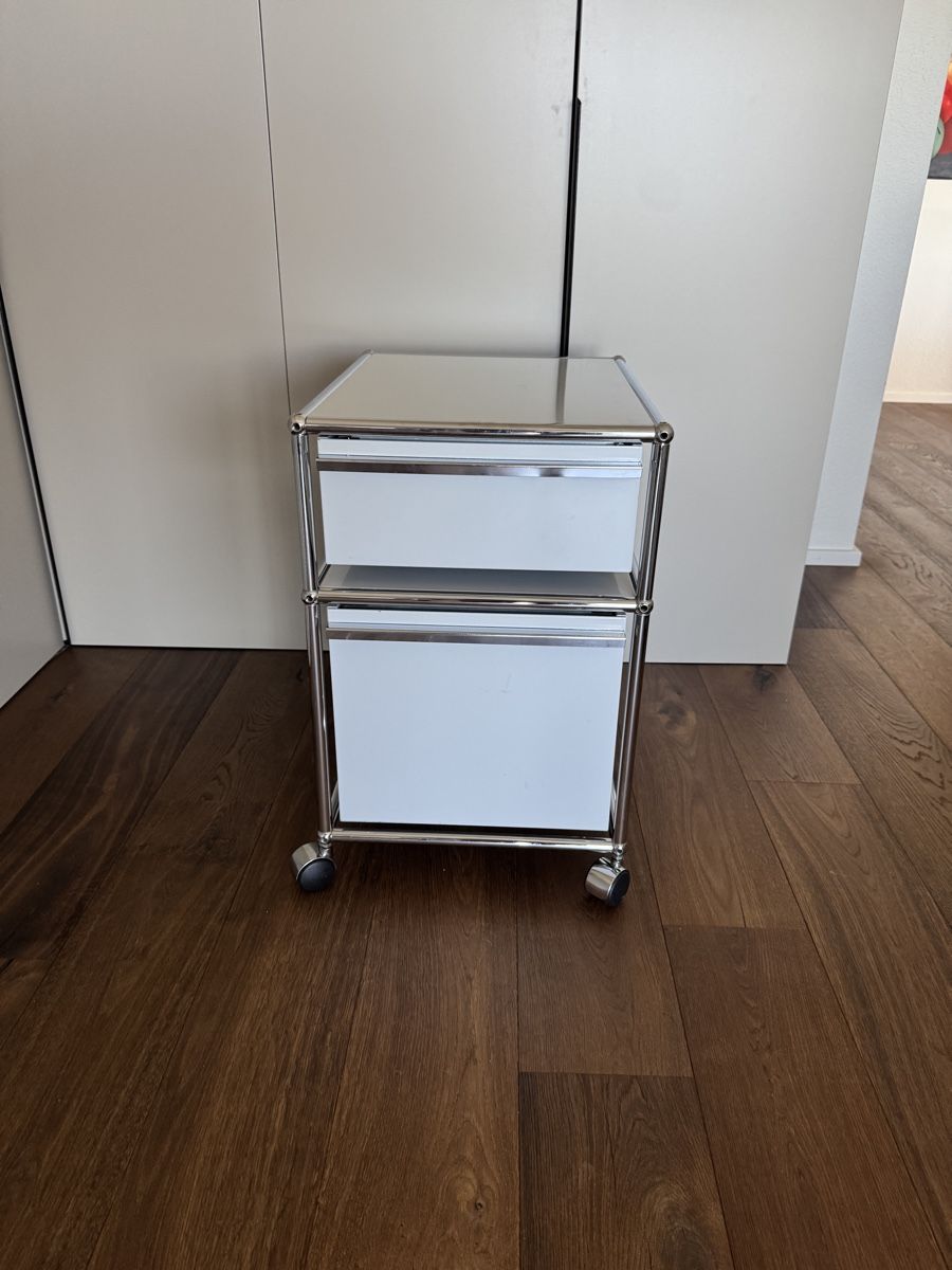 USM Banconi: USM Haller Rollkorpus / Bürokorpuss – Usato da Altendorf venduto da SilverDesignStudio