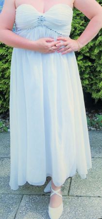 Princess Glitzerkleid weiss Gr.M/L/40/42