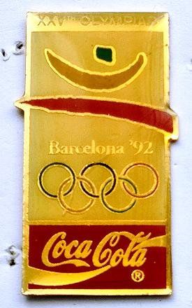 Coca-Cola Plaquettes & Badges: 1 Coca-Cola Pin Olympia – D'occasion à Pfäffikon ZH par Colacity