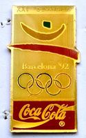 1 Coca-Cola Pin Olympia