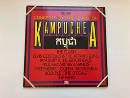 Concerts Kampuchea McCartney Queen WHO Clash etc.