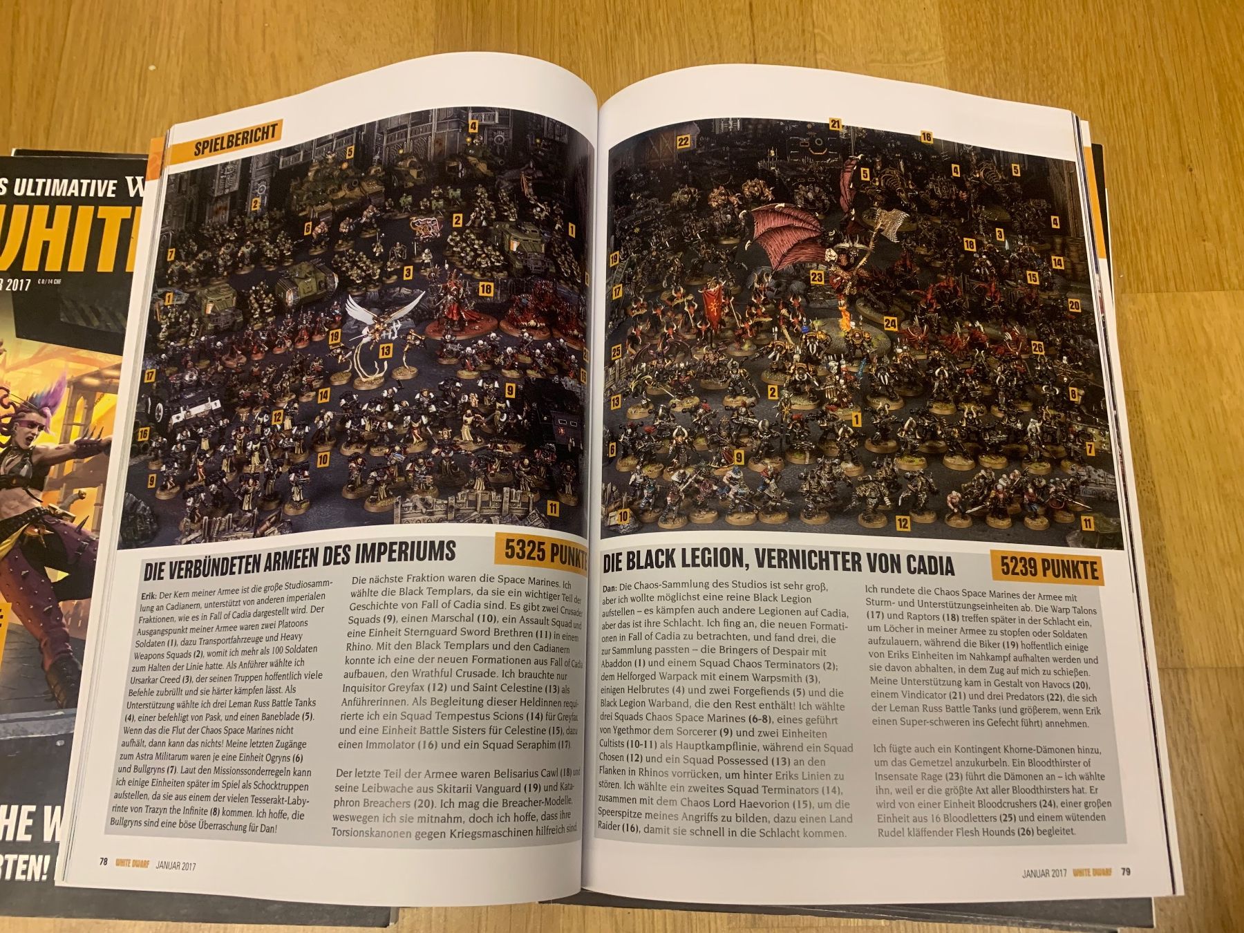 Riviste & Magazine: Warhammer White Dwarf Deutsch 2017 – Usato da Winterthur venduto da Compiorg 2