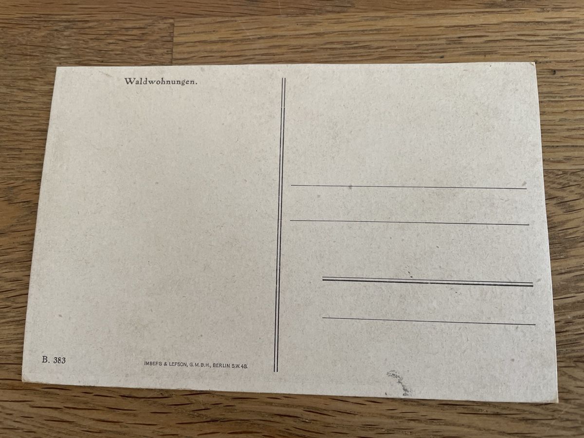 Cartoline postali: AK Militär Waldwohnung um 1915 – Usato da Roggwil TG venduto da Lphila 1