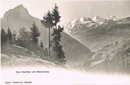 Kiental mit Blümlisalp