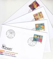SBK 1006 - 1009 FDC einzeln