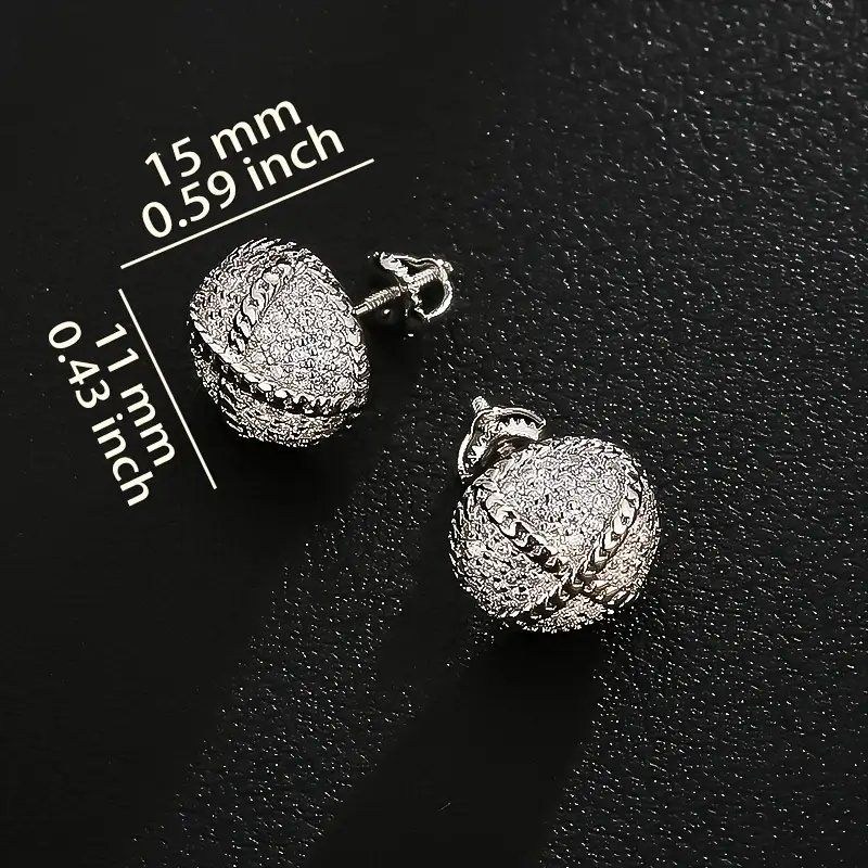 Orecchini pendenti & Orecchini a lobo: 18k vergoldete Ohrstecker – Nuovo e nell'imballaggio originale da Glattbrugg venduto da majuska01 2
