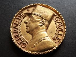 GENERAL DE GAULLE Ø=11cm, 716gr. nummeriert